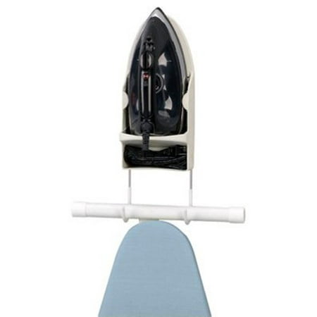 Household Essentials 166-1 Iron Wall Mount with Attached Ironing Board