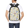 thumbnail image 6 of Daiia Wildflower Honeybee Backpack for Men and Women -Durable Backpack Large Capacity, Water-Resistant Bag with Adjustable Straps and Laptop Compartment, 6 of 9