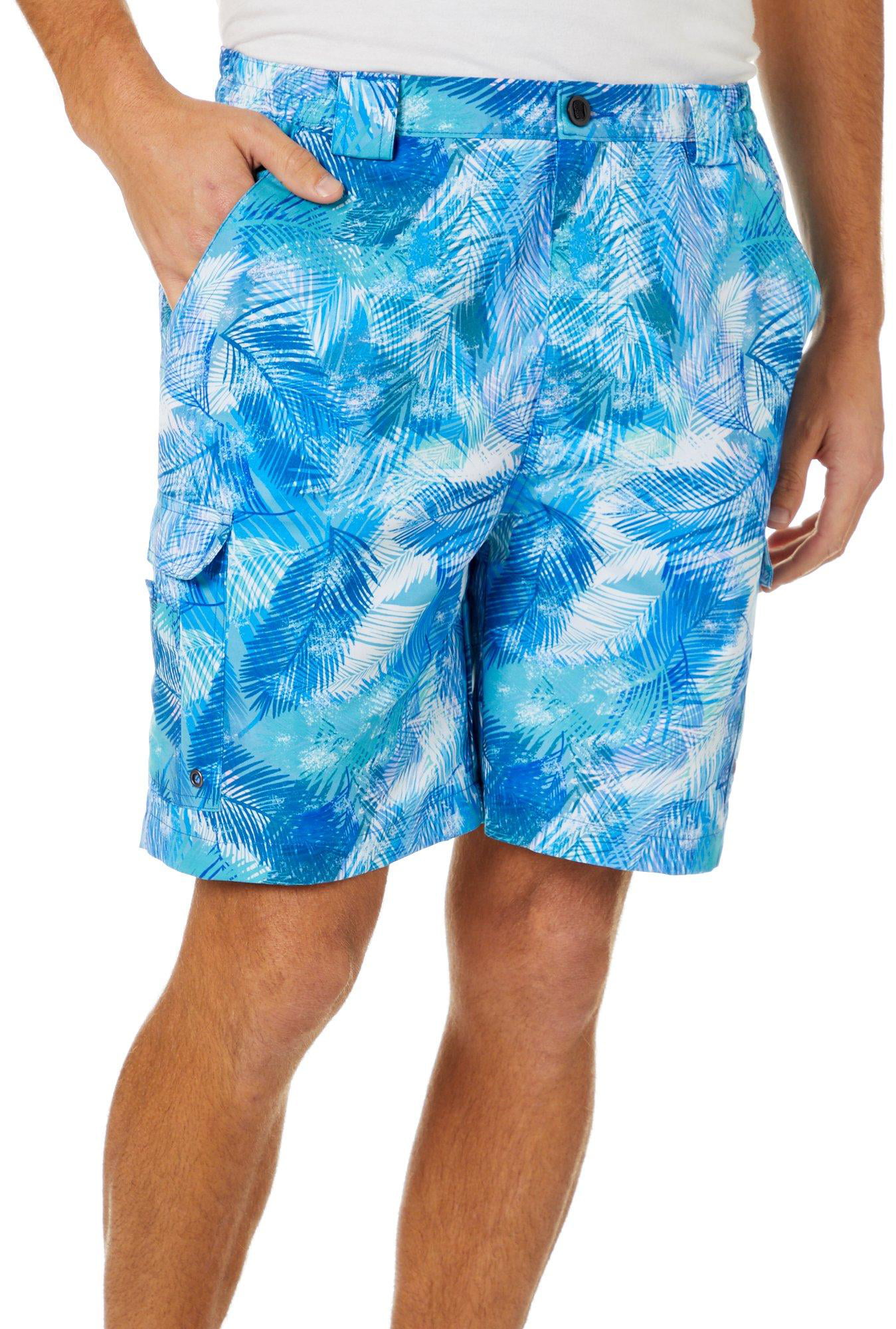 Reel Legends - Reel Legends Mens Bonefish Palm Reflection Shorts ...