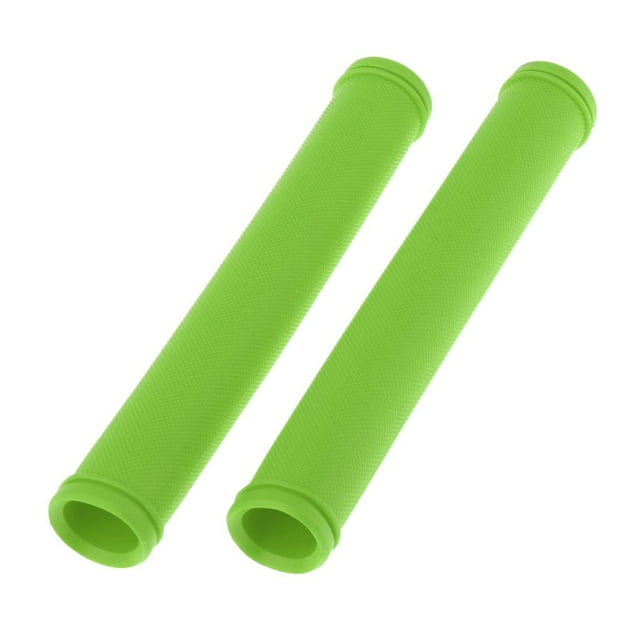 Puños de Manillar DYNWAVEMX Protectores Manillar Cubiertas de Manillar de Carretera Hechas de Goma Verde 17x2cm