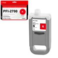 thumbnail image 1 of AOTMENDI PFI-2700R Cartucho de tinta pigmentada 700 ml (1 unidad, rojo) compatible con Canon imagePROGRAF GP‑2000, GP‑4000, GP‑4600S y GP‑6600s, 1 of 6
