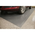 thumbnail image 2 of G-Floor 8.5' x 24' Diamond Tread Vinyl Garage Flooring Cover - Slate Grey, 2 of 8