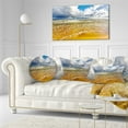 thumbnail image 3 of Designart 12" x 20" Sea & Shore Polyester Throw Pillow, 3 of 5