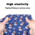 thumbnail image 7 of HELLHERO Walker Seat Cushion Cover for Seniors Snowmen Walker Seat Covers Easy Installation Moisture Wicking for Elder, 7 of 7