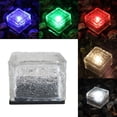 thumbnail image 2 of Lámpara Solar shamjiam Ice Cube Buried Yard Lamp Impermeable Iluminación Adornos Blanco, 2 of 8