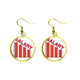 thumbnail image 1 of Ear Dangle Golden Drop Earring Jewelry Mujer Unbranded M, 1 of 3