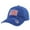 Royal Blue, variant on Falari USA Flag Embroidered Baseball Cap, Low Profile Adjustable Dad Hat, 100% Cotton, Pre-Washed - Black