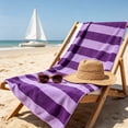 thumbnail image 4 of Toalla de playa de microfibra superabsorbente: toalla ligera de secado rápido para piscina, viajes, camping y uso al aire libre sin arena., 4 of 6