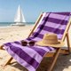 thumbnail image 4 of Super Absorbent Microfiber Beach Towel Quicks Dry Lightweight Bath Towel For Swimming Pool Travel Camping Soft Sand Free Towel, 4 of 6