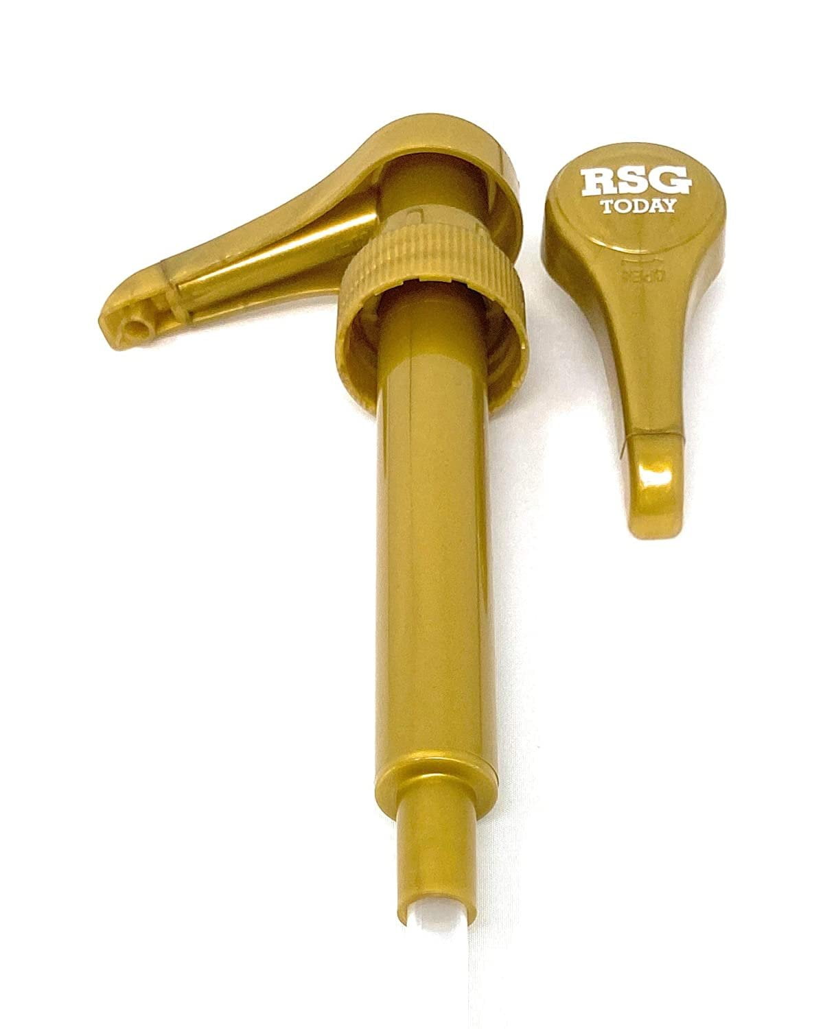 RSG TODAY Gold Syrup Pump fits 750ml Upouria, Torani, DaVinci, Jordans