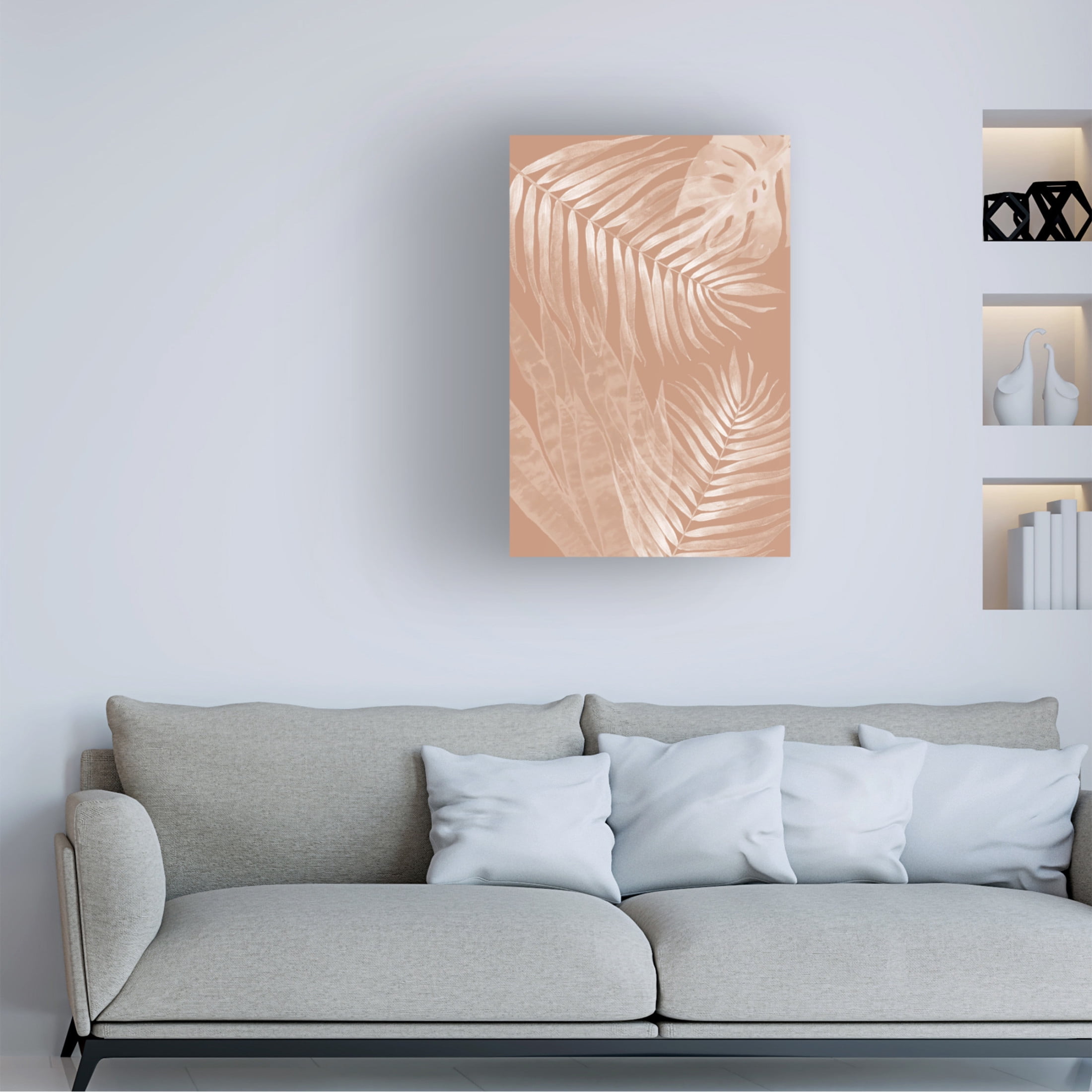 Trademark Fine Art Melloi Art Prints 718 Canvas Wall Art