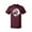 Maroon, variant on Fasciino - Greatest Father in the World T-Shirt