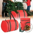 thumbnail image 2 of Christmas Light Storage Bag, Furenl Christmas Light Storage Bag Reel Stores Lots of Festive Christmas Light Bulbs Rip-Resistant 600D Fabric Reinforced Handles, 1X Storage Bag, 2 of 6