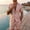 Pink, variant on Men Lightweight Slim Suit Shorts Set Summer Beach Party Short Sleeve Blazer & Short Pants Set Casual Textured Tuxedo Shorts Set 2pcs Khaki