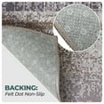 thumbnail image 4 of BNM Patchwork Non-Slip Washable Indoor Area Rug, 2'7" x 8', Taupe, 4 of 10