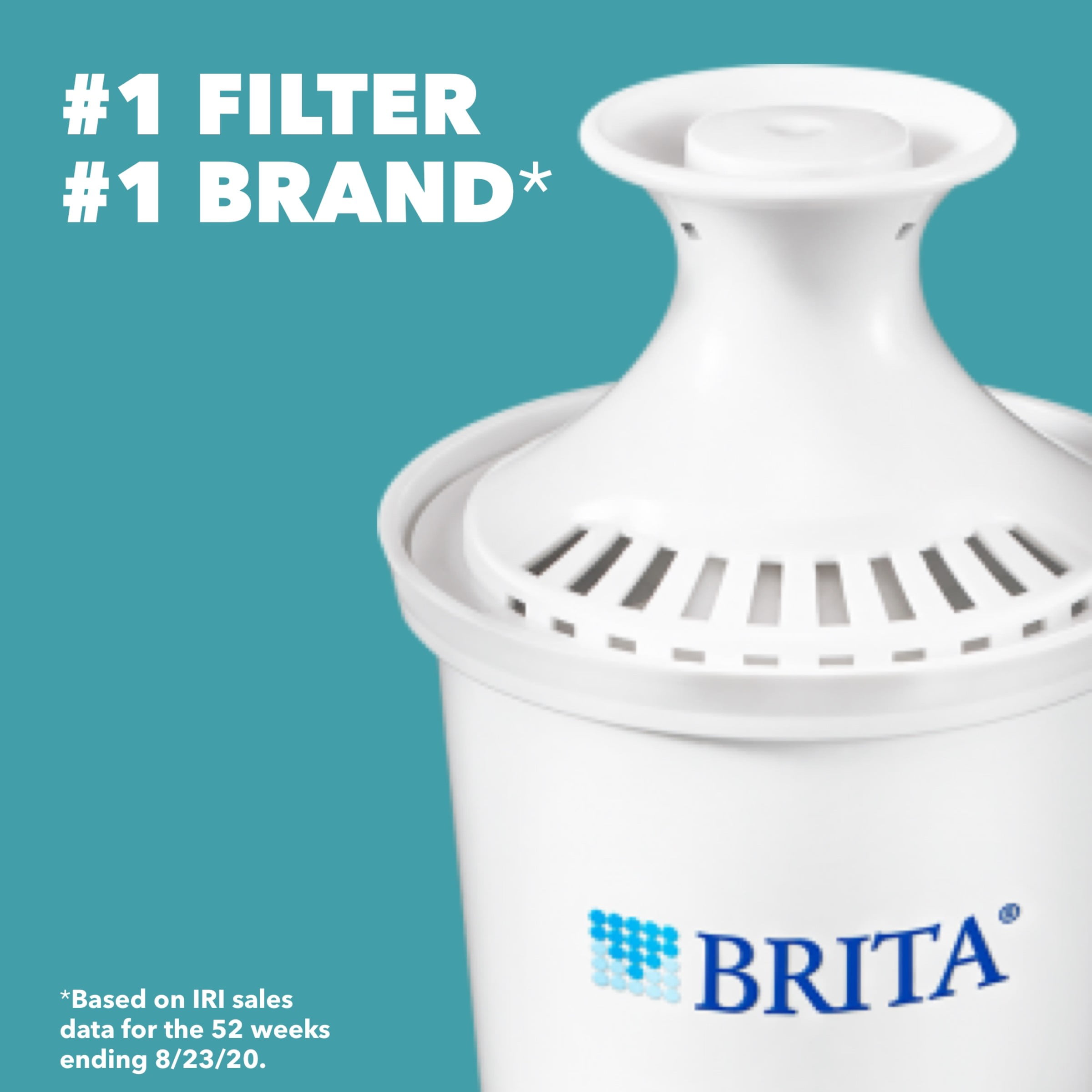 Promo Brita bouteille filtrante blanc graphite + 6 filtres