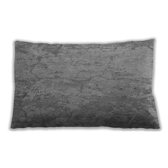 Ahgly Company Outdoor Rectangular Contemporary Lumbar Throw Pillow, 13 inch by 19 inch