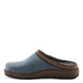 thumbnail image 3 of Flexus SNUGGEE Women’s Clog Slippers – Cozy Felt Slide with Removable Insoles and Embroidered Trim – Breathable Indoor House Shoes, 3 of 9