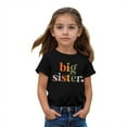 thumbnail image 4 of XEGLSBU T Shirts for Girl Summer Short Sleeve Top for Big SisterCute Sailor Collar Shirt Shirt 1 13 Years Old Black Size 6-7 Years, 4 of 7