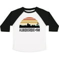 thumbnail image 3 of Inktastic Albuquerque New Mexico Skyline Boys or Girls Toddler T-Shirt, 3 of 5
