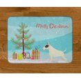 thumbnail image 4 of Carolines Treasures CK3527RUG Black & White Bull Terrier Christmas Tree Machine Washable Memory Foam Mat, 4 of 4