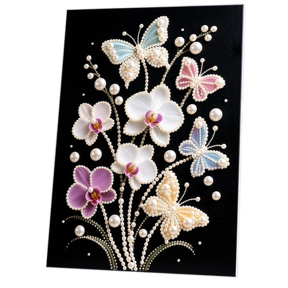 Diamond Art, Diamond Art Kits, Special Shape Diamond Pearl Painting Kits for Adults,5d Diamond Art Pearl Painting Kits for Beginner, Crystal Rhinestones Diamond Painting for Home Wall Decoration, A