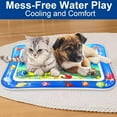 thumbnail image 5 of LmnLft Tummy Time Water Mat, Inflatable Tummy Time Water Play Mat for Infants and Toddlers, Baby Water Pad, Water Tummy Time Mat, Promote Development Toys Baby Gifts, 5 of 6