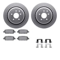 thumbnail image 2 of KarParts360 For Infiniti G35 2008 Rotors And Brake Pads Rear | Cast Iron | Vented | Ceramic Pads | Performance/Racing Driving Style | Plain Rotor Style | 5 Lugs, 2 of 4