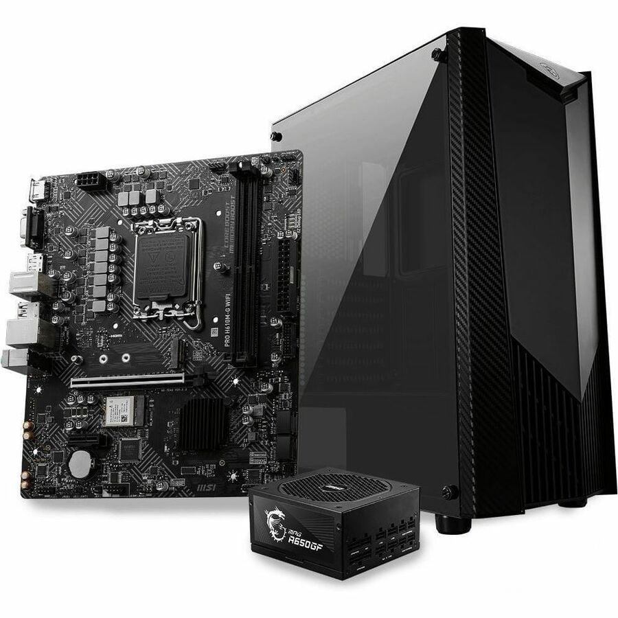 MSI PRO H610M-G WIFI Gaming Desktop Motherboard, Intel H610 Chipset, Socket LGA-1700, Micro ATX
