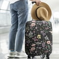 thumbnail image 2 of Pioneer Flower Floral Print Pattern Luggage Cover Fashion Suitcase Cover Baggage Covers Fit 25-28 Inch Luggage (Go Travel), 2 of 5