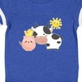 thumbnail image 4 of Inktastic Fun Farm Animals- Cow, Pig, Chick Boys or Girls Baby Bodysuit, 4 of 5