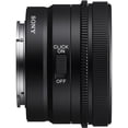 thumbnail image 3 of Sony FE 40mm f/2.5 G Lens (International Model) with 20-Piece Accessory Bundle – 0.43x Wide-Angle Lens Attachment with 3-Piece UV Filter Kit & More, 3 of 10