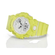 Casio G-Shock Women's Fitness Tracker Bluetooth Shock Resistant 200 Meter Water Resistant Watch, ( Model GMA-B800-9ACR)