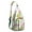 Dark-green-1, variant on Tropical Flamingo Sling Backpack – Boho Watercolor Pink Flamingo Crossbody Bag for Women, Lightweight Vintage Floral Hiking Shoulder Bag for Travel & Beach