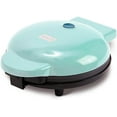 thumbnail image 1 of Dash  Express Waffle Maker, 8 inches, Aqua, 1 of 3