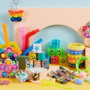 Joyfy 60 Pcs Party Favors, Popular Fidget Toys Birthday Goodie Bags Fillers for Kids Pinata Stuffers