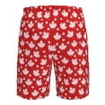 thumbnail image 6 of Naloa Maple Leaves Men's Beach Shorts, Surfing shorts, Swim trunks, Quick Dry Swim Trunks for Surfing Beach Fun - Large, 6 of 9