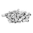 thumbnail image 3 of Round Connector Nut Set, Female Thread Sturdy 50PCS Round Coupling Nut M5  For Home Installation, 3 of 8
