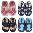 thumbnail image 1 of Carozoo Soft Sole Leather Baby Indoor Shoes First Walking up to 8 Years, 1 of 4