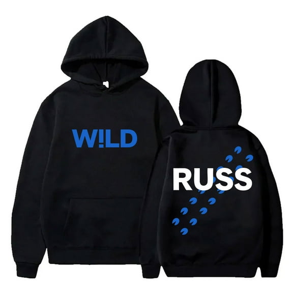 Russ Wild Merch Hoodies HipHop Streetwear Women Men Long Sleeve Sweatshirts