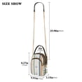 thumbnail image 2 of FORMRS Crossbody Bag for Women Quilted Travel Shoulder Cell Phone Purse with Chain Strap Handbag, Nautical Pattern, 2 of 7