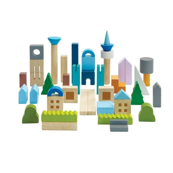 PlanToys Urban City Blocks