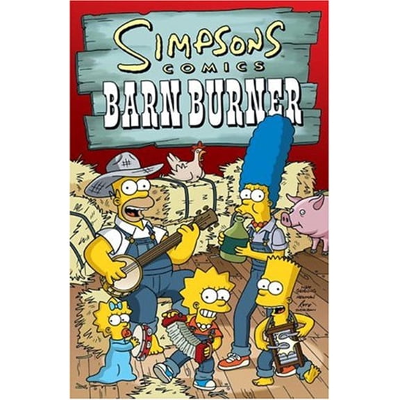 Pre-Owned Simpsons Comics Barn Burner (Paperback) 0060748184