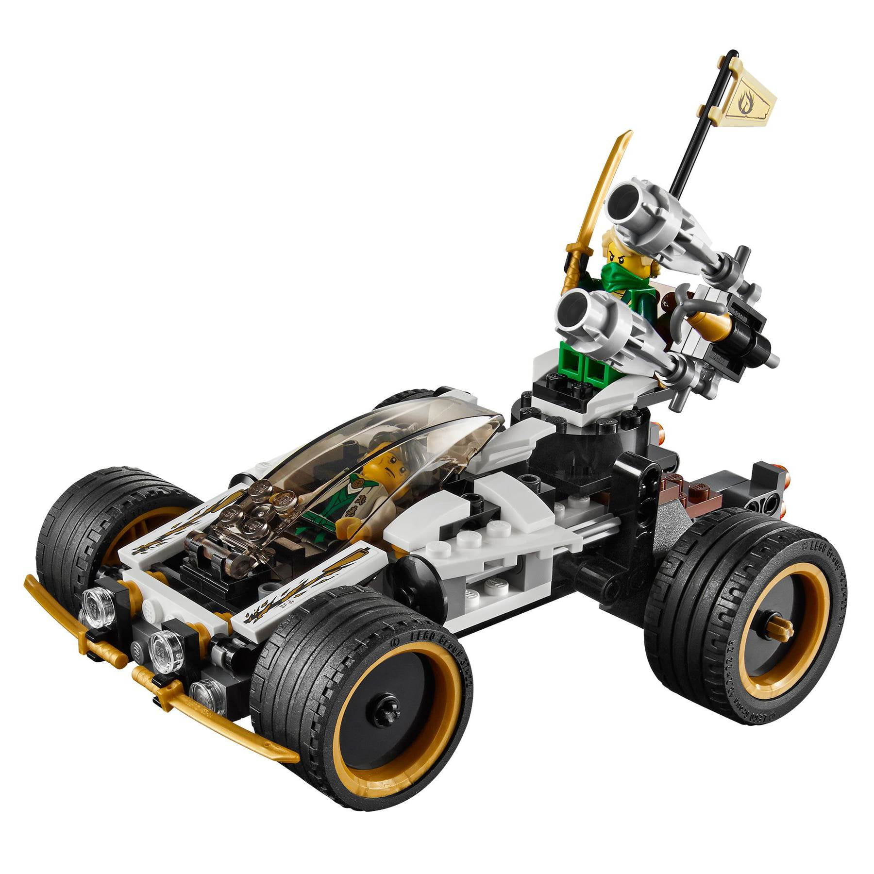 LEGO Ninjago Nindroid MechDragon and Nya s Car with 5 Minifigures Set 70725 Walmart
