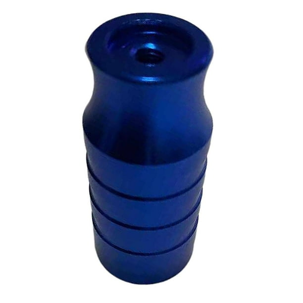 Soporte para luz de bicicleta - Soporte para lámpara de aleación con eje delantero - Ciclismo Azul