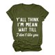 thumbnail image 1 of Gibobby Camisetas Mujer Manga Corta Camiseta estampada para mujer, camiseta informal con manga corta y letras para mujer(Verdemilitary,G), 1 of 5