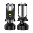 thumbnail image 1 of Y9 H4 LED Projector Headlight Projector Lens with Fan Cooling Automobile Hi Lo Beam Bulb, 1 of 5