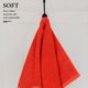 thumbnail image 3 of Toallas de algodón para el rostro: diseño asiático, suaves, absorbentes, rojas, para baño, hotel, viajes, uso diario., 3 of 5