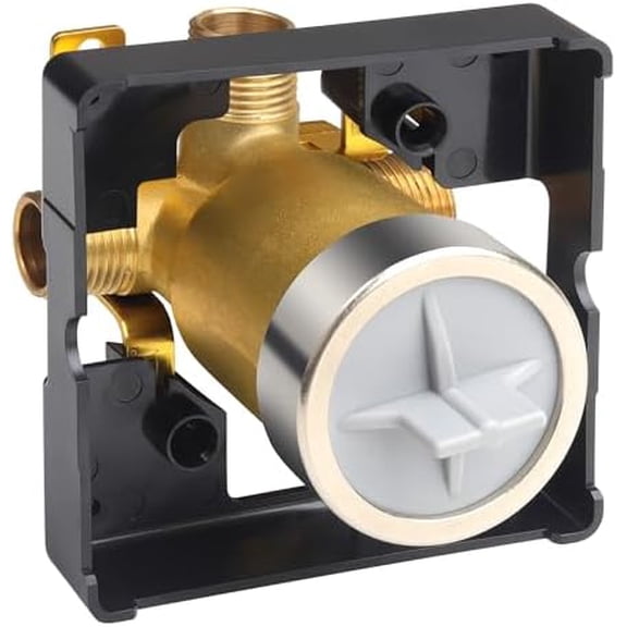R10000-UNBXHF Shower Valve Compatible with D Faucet Shower Trim Kits Universal Tub and Shower Valve Body for Tub Faucet Trim Kits, Single Or Dual Function Shower$$Tools & Hardware Other