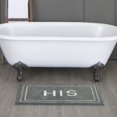thumbnail image 1 of Mohawk Home His Pewter Alfombra de baño de 2' x 3' 4"", 1 of 1